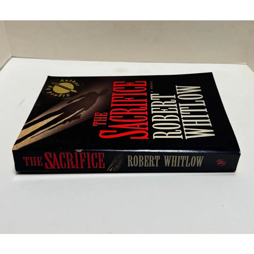 Sacrifice by Robert Whitlow (2002, Trade Paperback) SIGNED